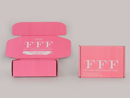 Wholesale pink Corrugated Mailer Box